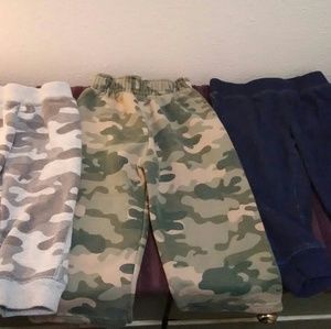 3 pairs of 18 month boys sweat pants.